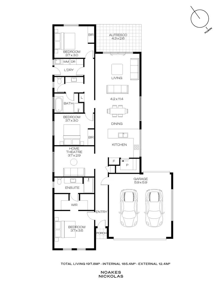 Floorplan of Homely house listing, 23 Swinley Close, Mount Barker SA 5251
