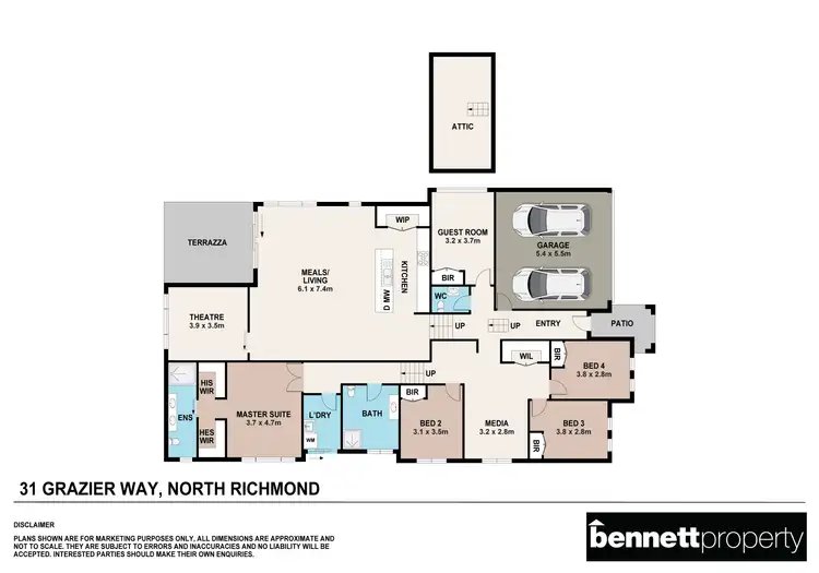 Floorplan of Homely house listing, 31 Grazier Way, North Richmond NSW 2754