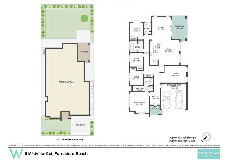 Floorplan of Homely house listing, 5 Mistview Circuit, Forresters Beach NSW 2260