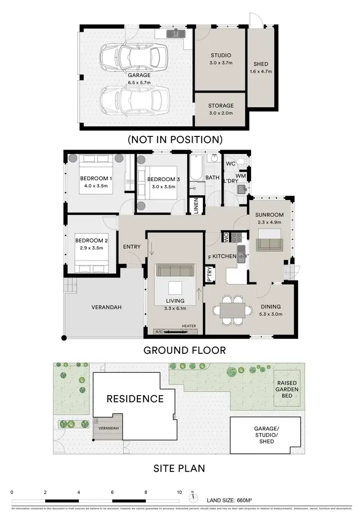 Floorplan of Homely house listing, 36 Olympic Avenue, Norlane VIC 3214