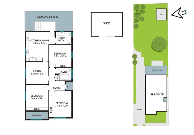 Floorplan of Homely house listing, 3 Douglas Street, Wallsend NSW 2287