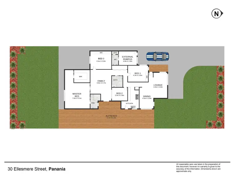 Floorplan of Homely house listing, 30 Ellesmere Street, Panania NSW 2213
