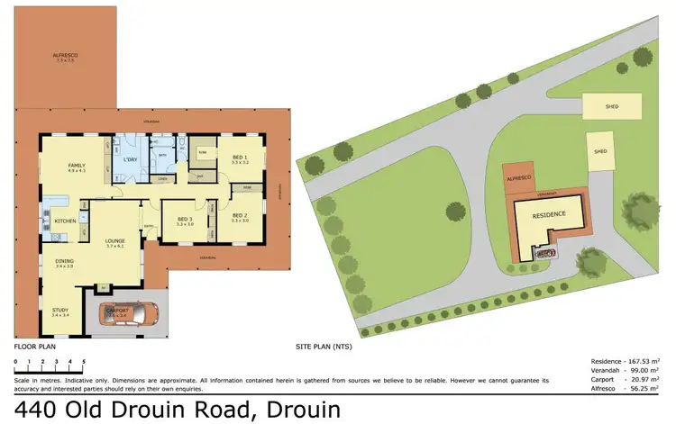 Floorplan of Homely house listing, 440 Old Drouin Road, Drouin VIC 3818