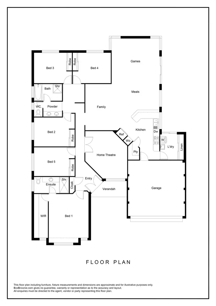 Floorplan of Homely house listing, 16 Frenchmans Crescent, Secret Harbour WA 6173