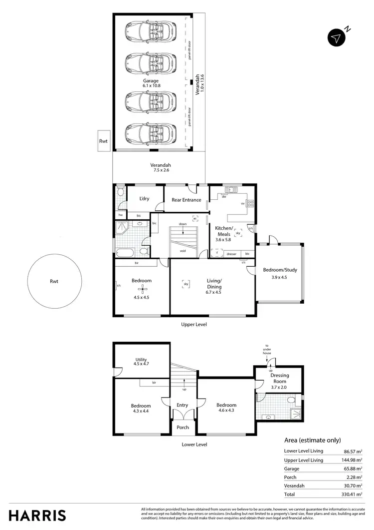 Floorplan of Homely house listing, 20 Neate Avenue, Belair SA 5052