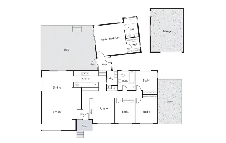 Floorplan of Homely house listing, 32 Lambert Street, Lyneham ACT 2602