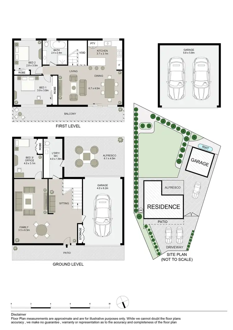 Floorplan of Homely house listing, 6 Mawson Place, Pitt Town NSW 2756