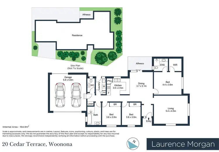 Floorplan of Homely house listing, 20 Cedar Terrace, Woonona NSW 2517