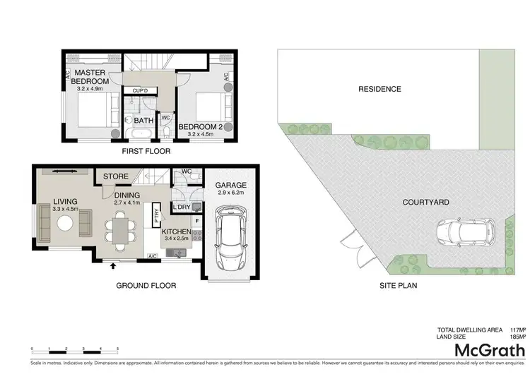 Floorplan of Homely semi-detached listing, 2/20 Goonawarra Drive, Mooloolaba QLD 4557