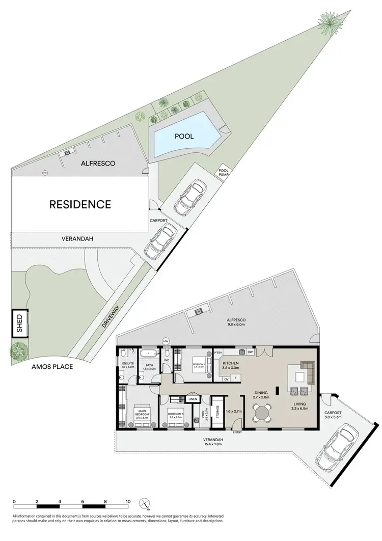 Floorplan of Homely house listing, 4 Amos Place, Sylvania NSW 2224