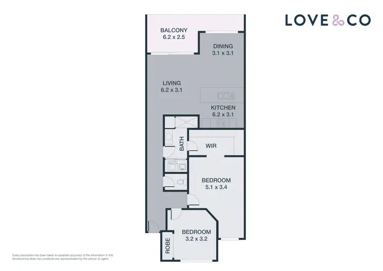Floorplan of Homely apartment listing, 72/93-103 High Street, Preston VIC 3072