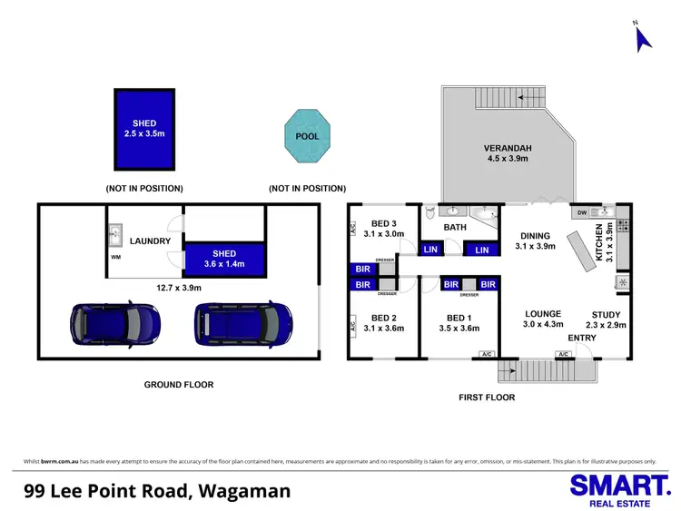Floorplan of Homely house listing, 99 Lee Point Road, Wagaman NT 810