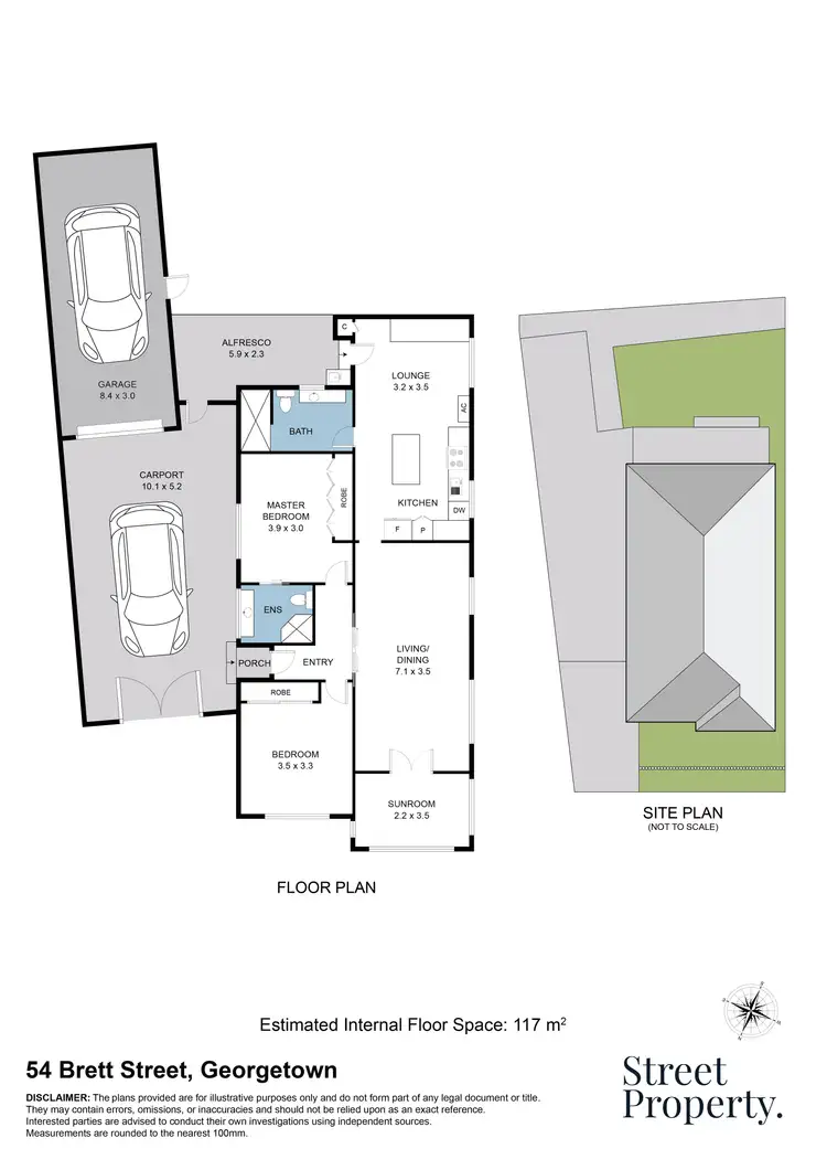 Floorplan of Homely house listing, 54 Brett Street, Georgetown NSW 2298