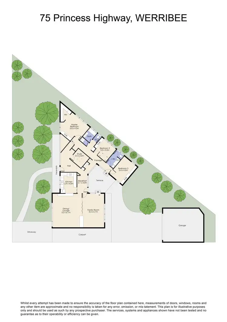 Floorplan of Homely house listing, 75 Princes Highway, Werribee VIC 3030
