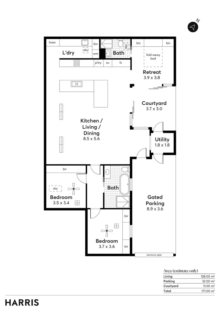 Floorplan of Homely house listing, 16 Provost Street, North Adelaide SA 5006