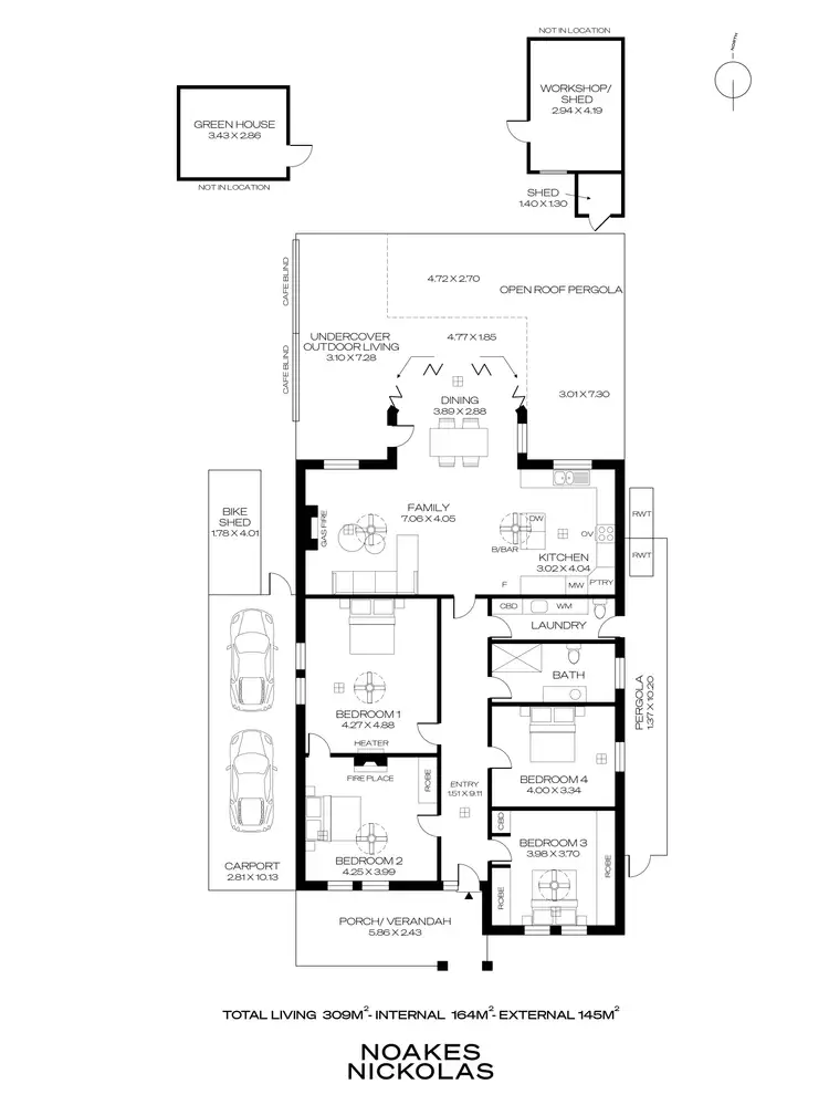 Floorplan of Homely house listing, 6 Melton Street, Glenelg East SA 5045