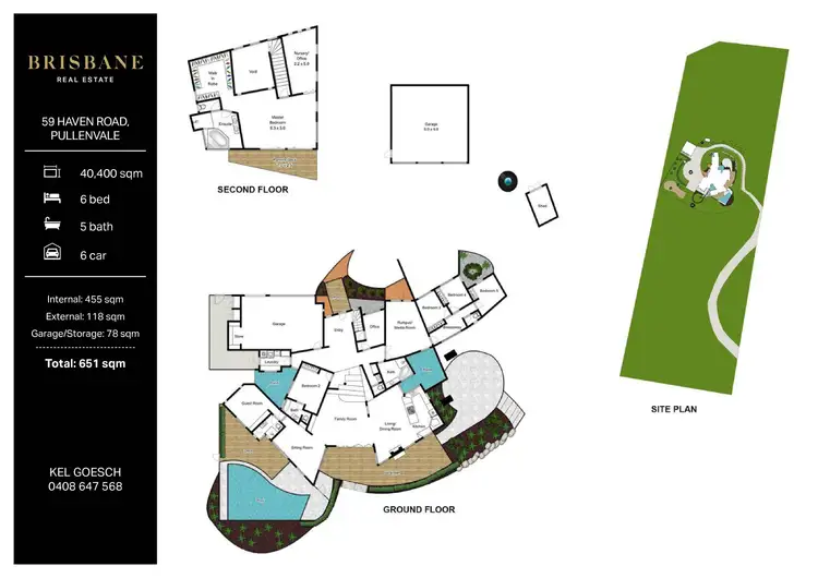 Floorplan of Homely rural property listing, 59 Haven Road, Pullenvale QLD 4069