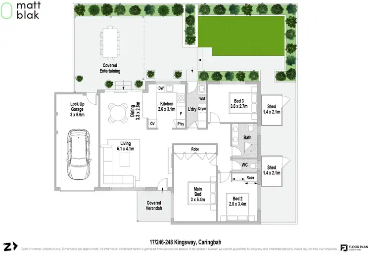 Floorplan of Homely villa listing, 17/246-248 Kingsway, Caringbah NSW 2229