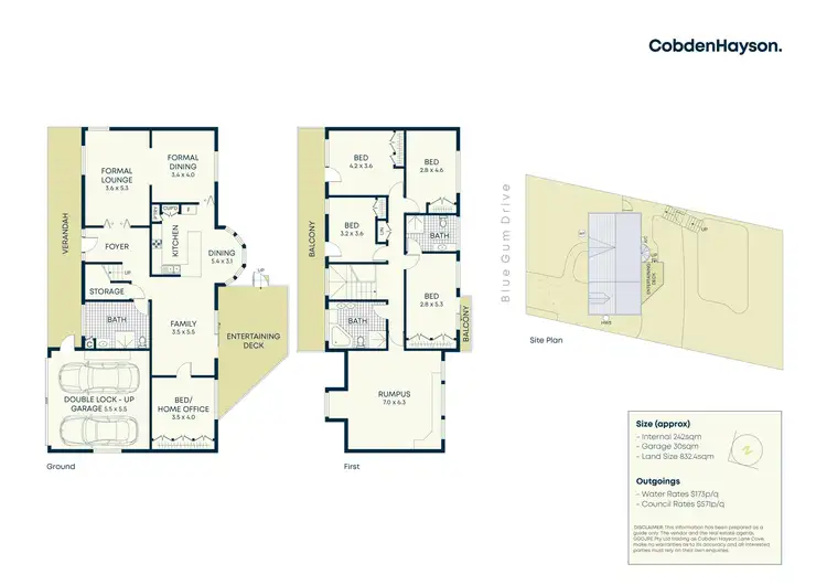 Floorplan of Homely house listing, 8 Blue Gum Drive, East Ryde NSW 2113