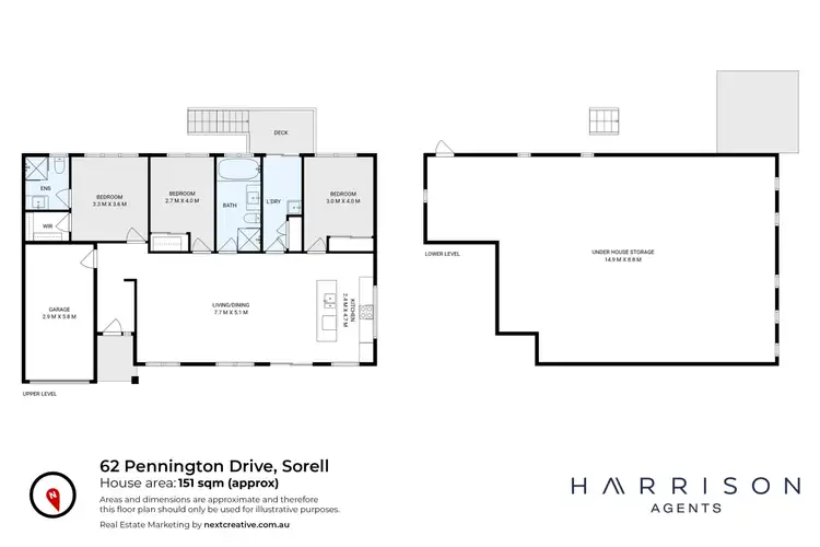 Floorplan of Homely house listing, 62 Pennington Drive, Sorell TAS 7172