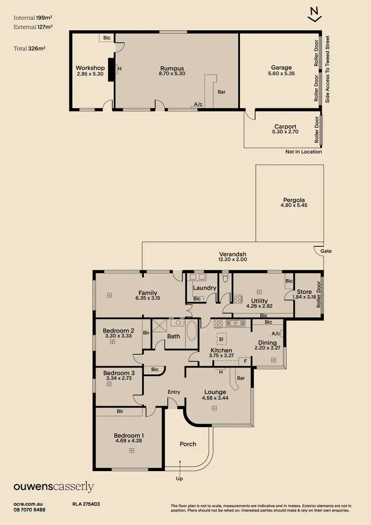 Floorplan of Homely house listing, 56 Caulfield Avenue, Cumberland Park SA 5041