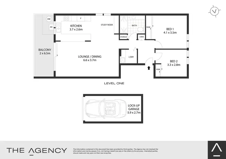 Floorplan of Homely apartment listing, 20/30 Morton Street, Wollstonecraft NSW 2065
