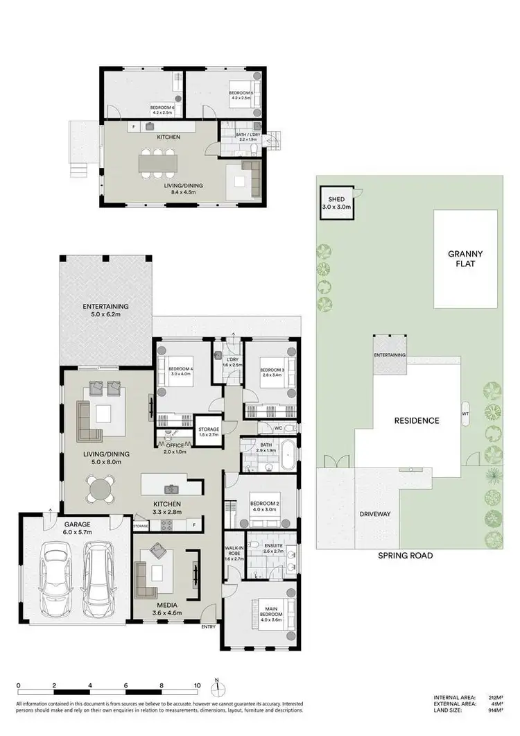 Floorplan of Homely house listing, 15 Spring Road, Mudgee NSW 2850