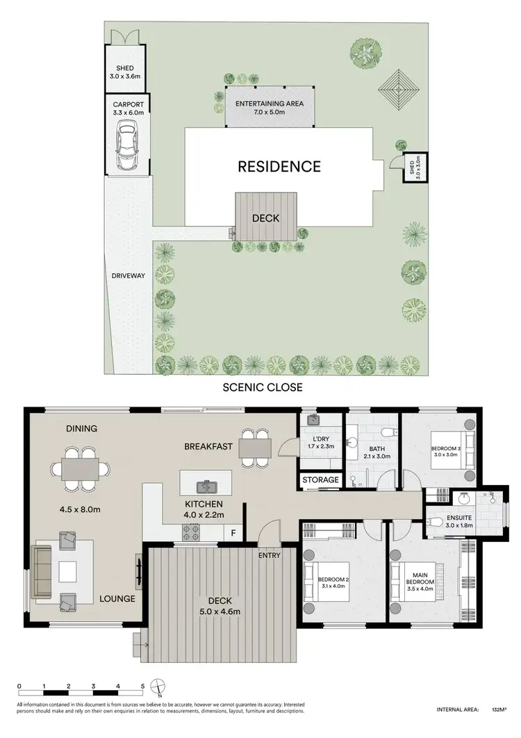 Floorplan of Homely house listing, 7 Scenic Close, Mudgee NSW 2850