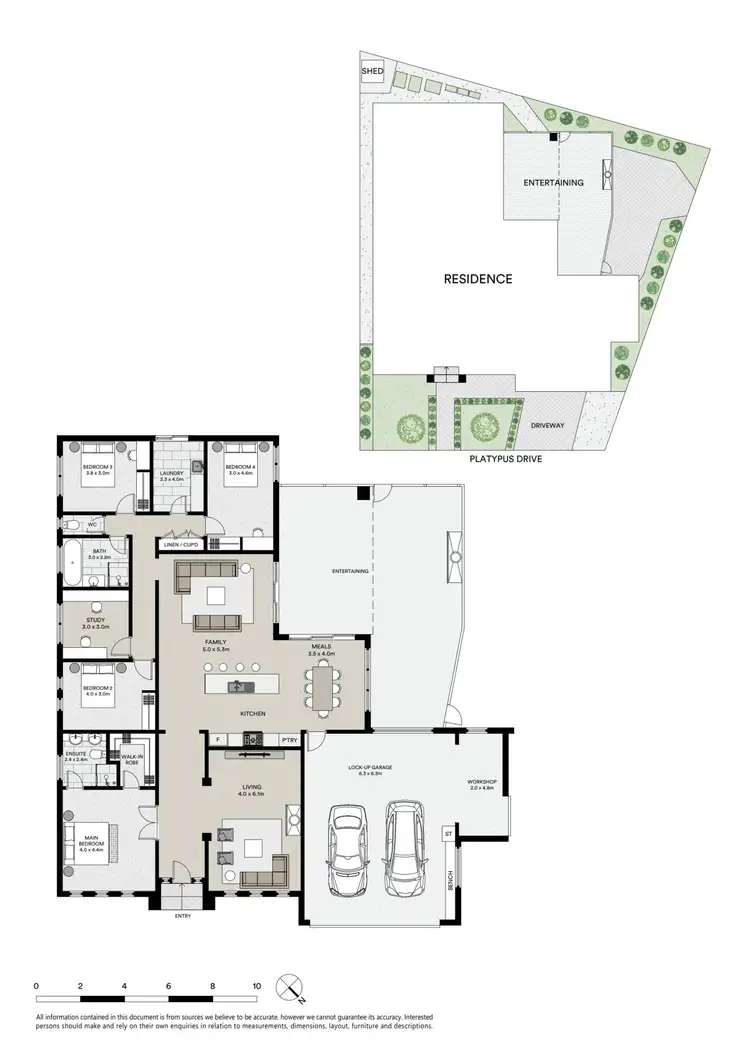 Floorplan of Homely house listing, 13 Platypus Drive, Mount Clear VIC 3350