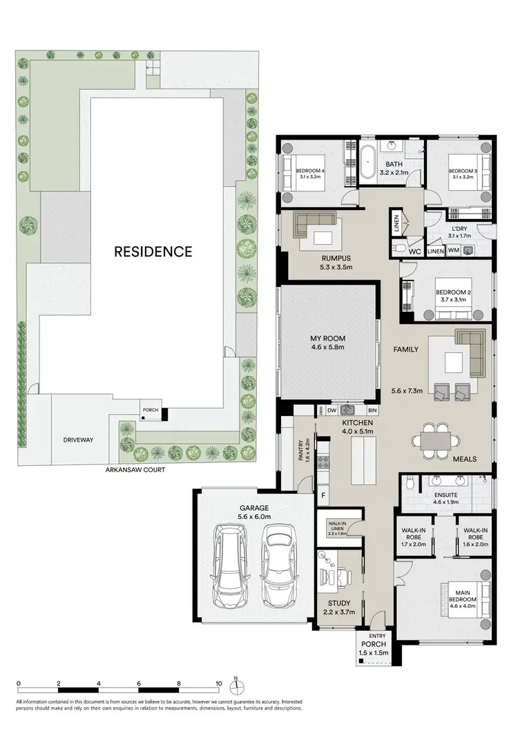 Floorplan of Homely house listing, 3 Arkansaw Court, Brown Hill VIC 3350