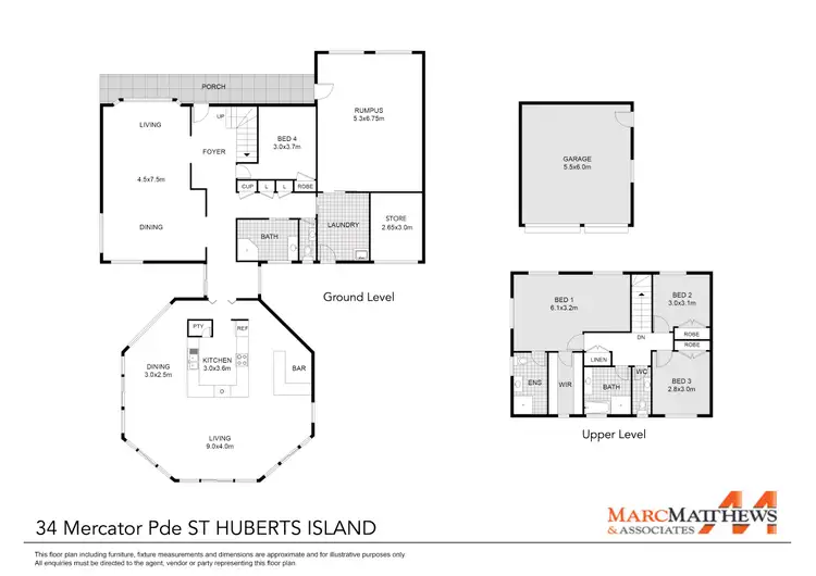 Floorplan of Homely house listing, 34 Mercator Parade, St Huberts Island NSW 2257