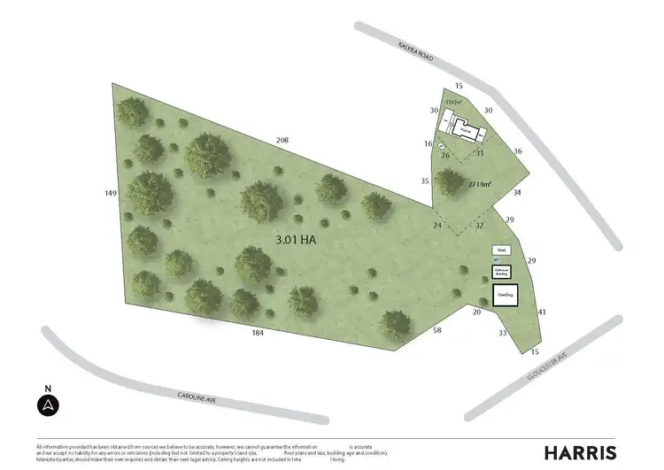 Floorplan of Homely land listing, 5 Kalyra Road, Belair SA 5052