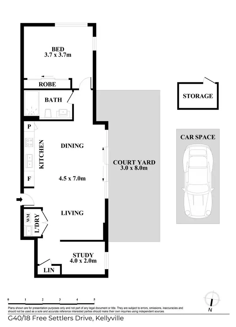 Floorplan of Homely apartment listing, G40/18 Free Settlers Drive, Kellyville NSW 2155