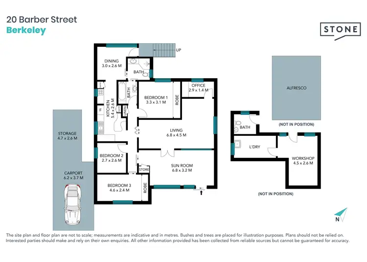 Floorplan of Homely house listing, 20 Barber Street, Berkeley NSW 2506