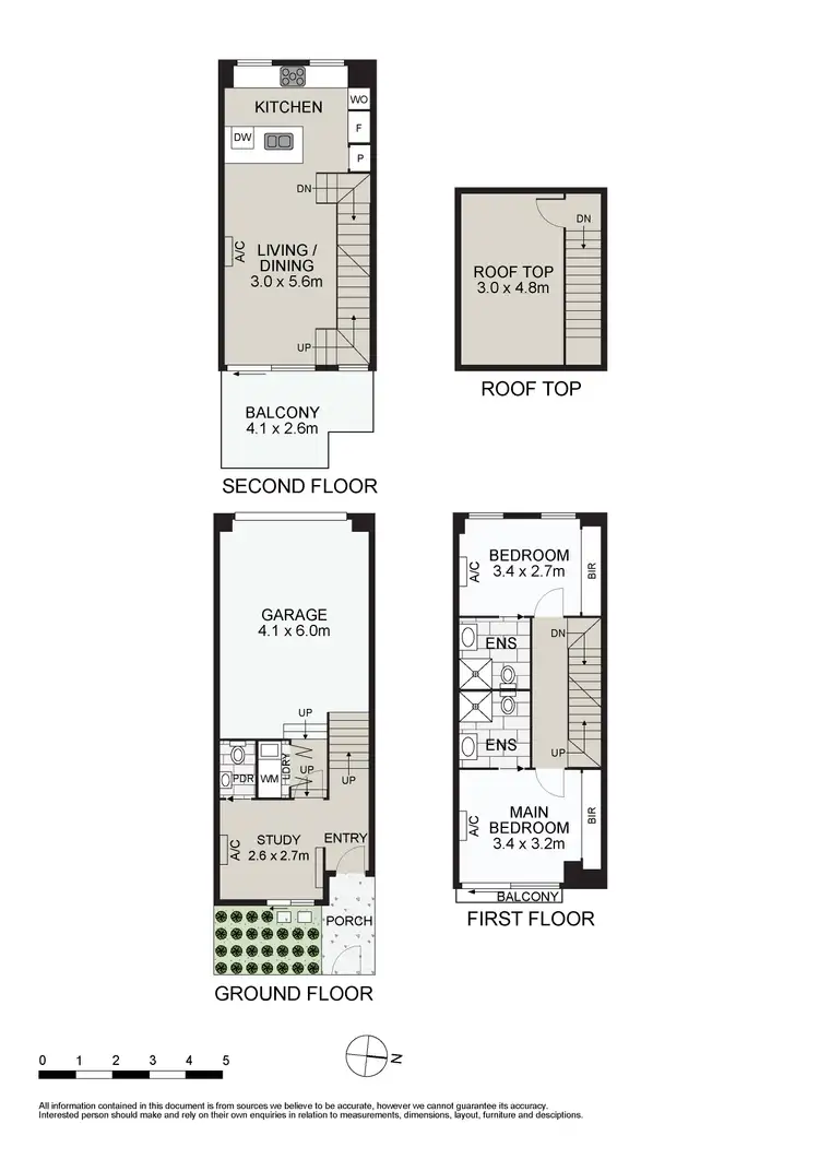 Floorplan of Homely townhouse listing, 9 Peck Walk, Alphington VIC 3078