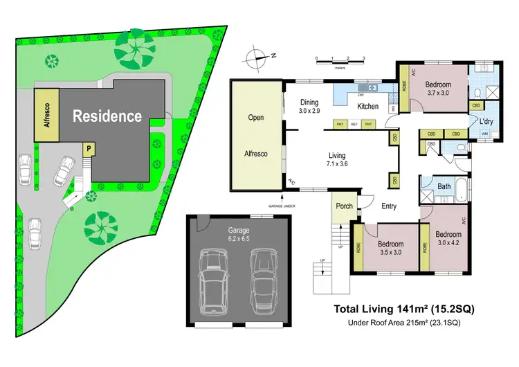 Floorplan of Homely house listing, 13 Tarago Court, Warragul VIC 3820