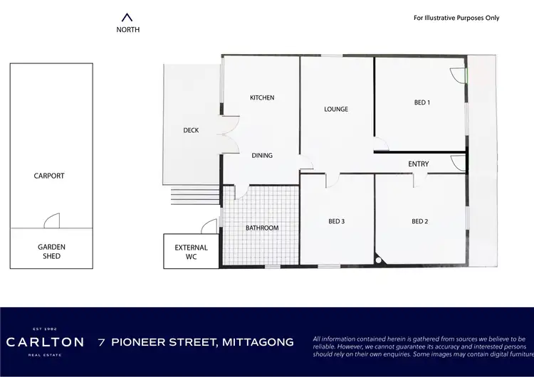 Floorplan of Homely house listing, 7 Pioneer Street, Mittagong NSW 2575