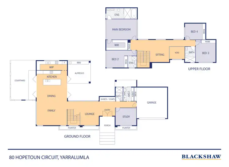Floorplan of Homely house listing, 80 Hopetoun Circuit, Yarralumla ACT 2600