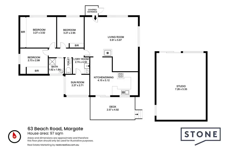 Floorplan of Homely house listing, 63 Beach Road, Margate TAS 7054