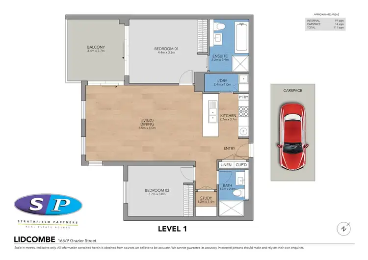 Floorplan of Homely apartment listing, 165/9 Grazier Street, Lidcombe NSW 2141