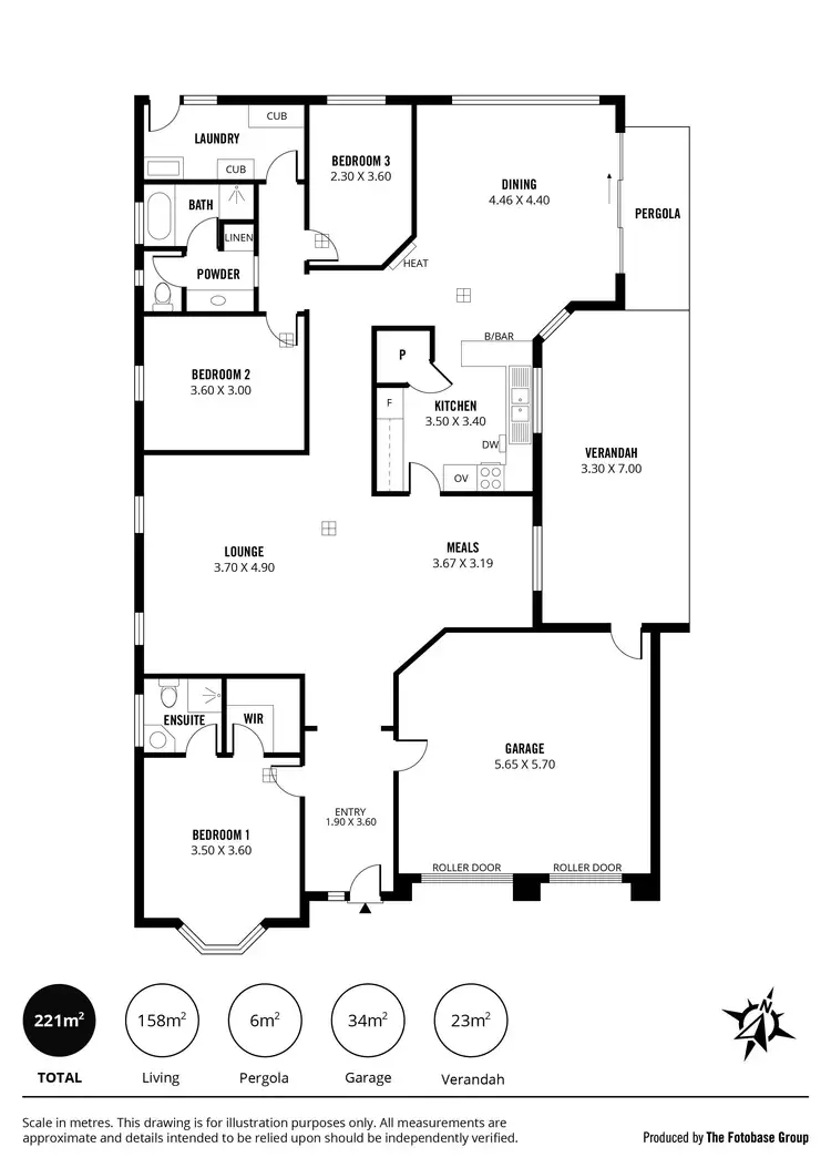 Floorplan of Homely house listing, 54 Eucalypt Circuit, Flagstaff Hill SA 5159
