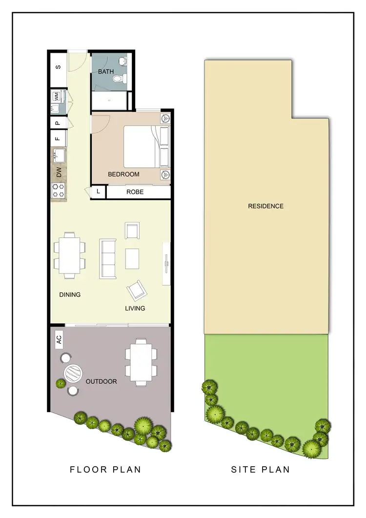 Floorplan of Homely unit listing, G02/21 Plenty Road, Bundoora VIC 3083