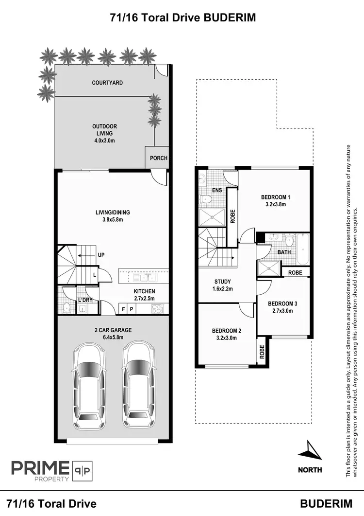 Floorplan of Homely house listing, 71/16 Toral Drive, Buderim QLD 4556