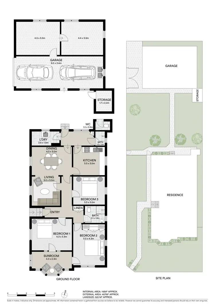Floorplan of Homely house listing, 1 Ramsgate Street, Botany NSW 2019
