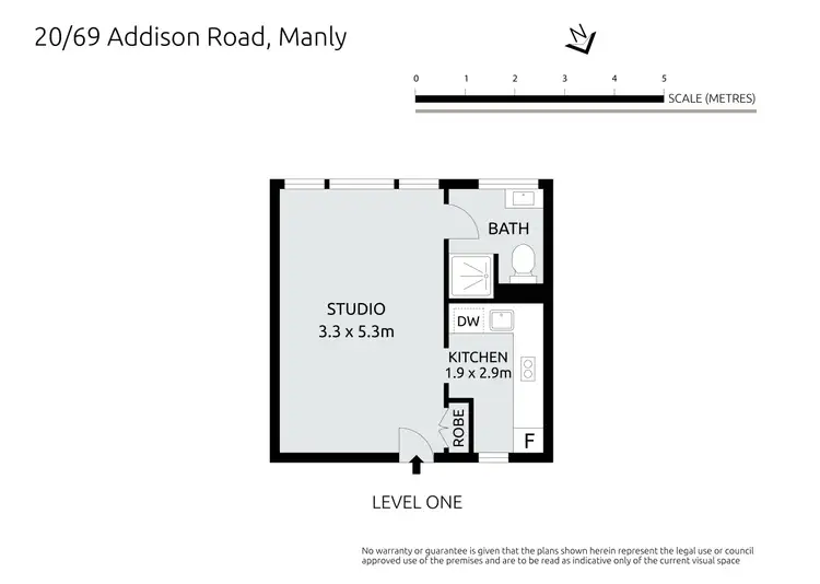 Floorplan of Homely apartment listing, 20/69 Addison Road, Manly NSW 2095