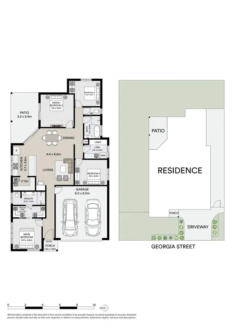 Floorplan of Homely house listing, 5 Georgia Street, Bakers Creek QLD 4740