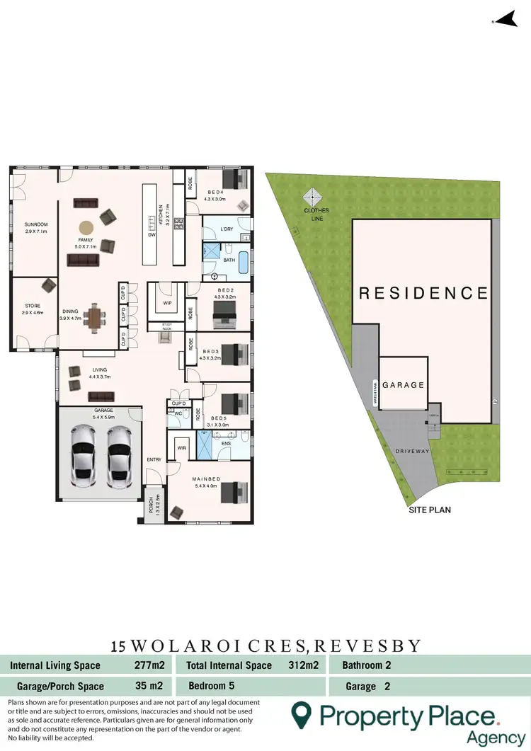 Floorplan of Homely house listing, 15 Wolaroi Crescent, Revesby NSW 2212
