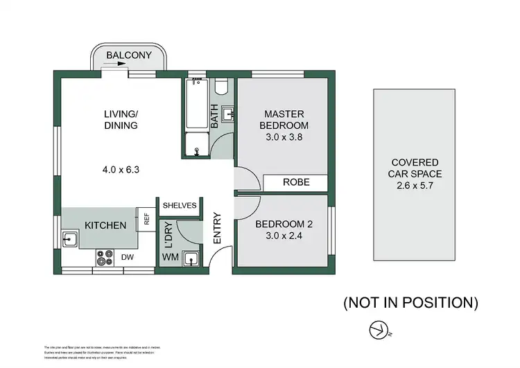 Floorplan of Homely unit listing, 5/702 Barrenjoey Road, Avalon Beach NSW 2107
