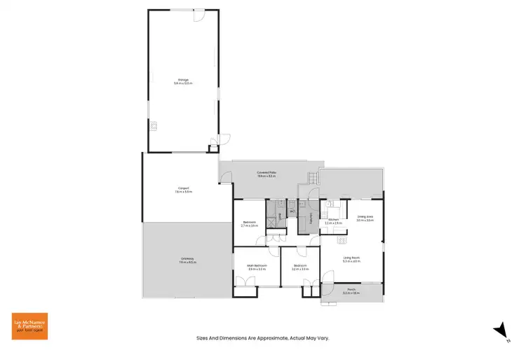 Floorplan of Homely house listing, 28 Snodgrass Crescent, Kambah ACT 2902