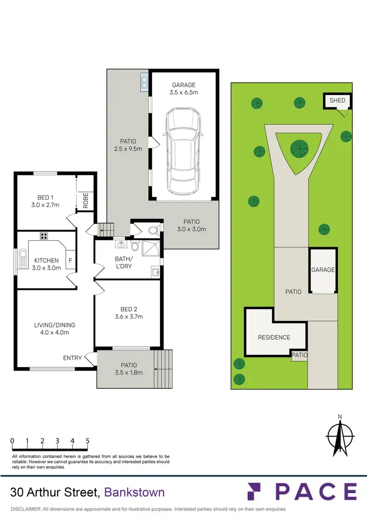 Floorplan of Homely house listing, 30 Arthur Street, Bankstown NSW 2200